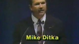 MIKE DITKA talks SMACK after 1986 Super Bowl TROUNCING of the Patriots