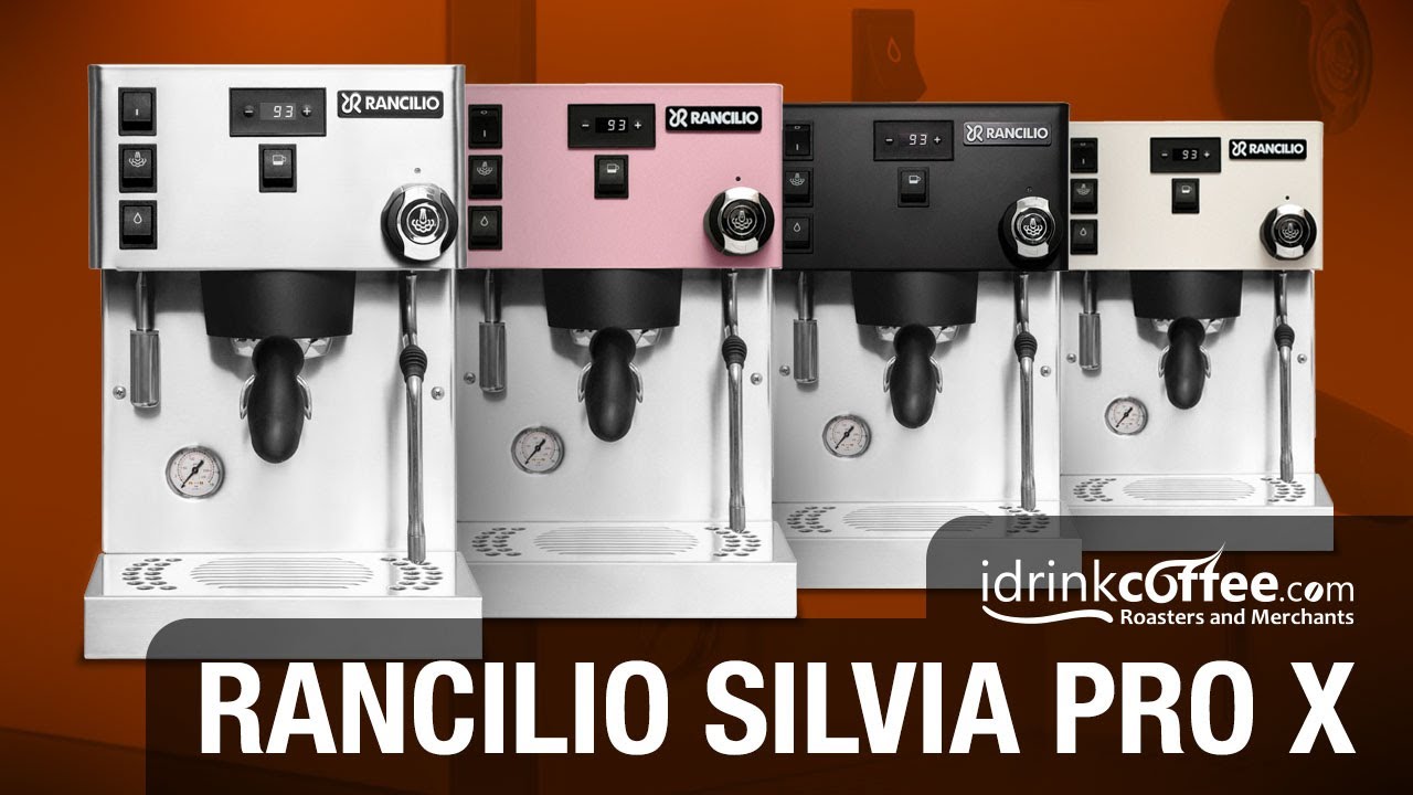 Rancilio Silvia Pro X Dual Boiler Espresso Machine w/ PID - Pink video