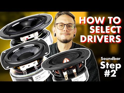 DIY 2.1 Soundbar Driver Selection || How To Design A Speaker - Step 2