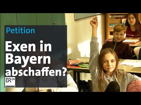 Petition an den Landtag: Schülerin will "Exen" abschaffen | Abendschau | BR24