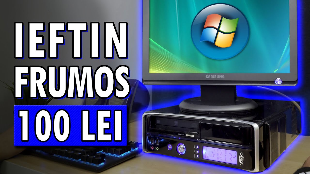 Un PC vechi ȘI frumos la doar 100 lei (NU îl vand!)