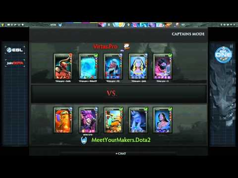 DOTA 2 GAMEPLAY Virtus Pro vs MYM Game Part 1