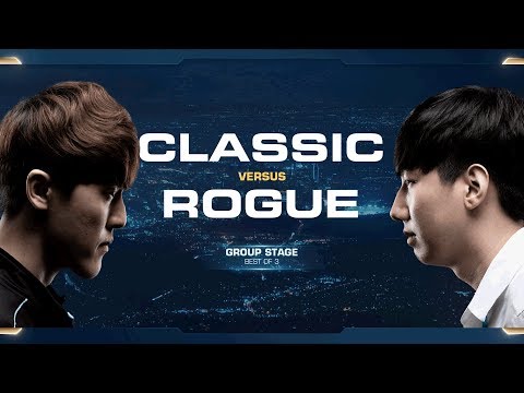 Rogue vs Classic ZvP - Group D Winners - 2018 WCS Global Finals - StarCraft II