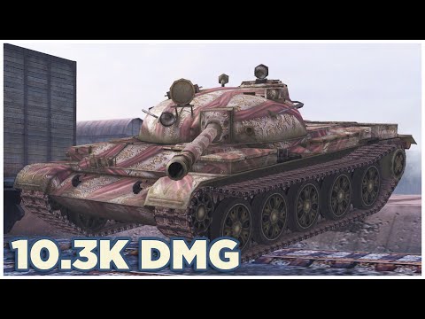 T-62A • 10.3K DMG • 5 KILLS • WoT Blitz