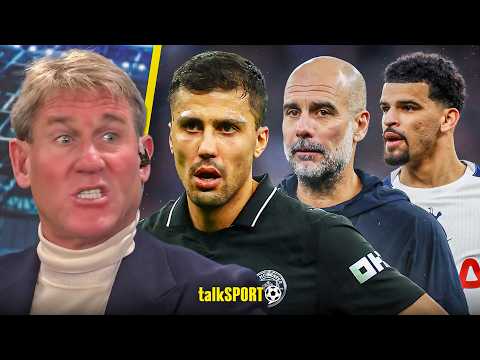 "VICTIMS!" Simon Jordan RIPS INTO Rodri FUMING at Officials after Spurs COMEBACK  against Man City!