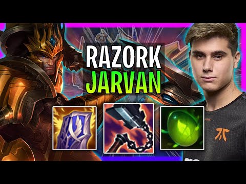 RAZORK PRACTICANDO JARVAN! - FNC Razork Juega Jarvan Jungla vs Lillia! | Season 2023