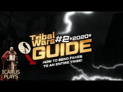 Tribal Wars Guide #2 - FASTEST Way to SEND FAKES to a WHOLE TRIBE | Tribal Wars