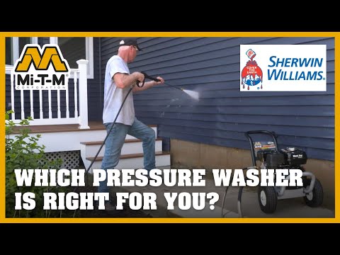 How to Choose a Pressure Washer to Buy from Sherwin Williams