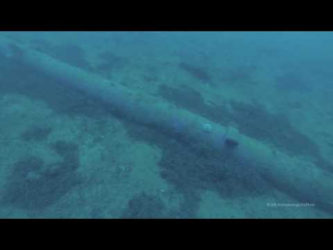 Remains of the German Battlecruiser Von der Tann, Scapa Flow