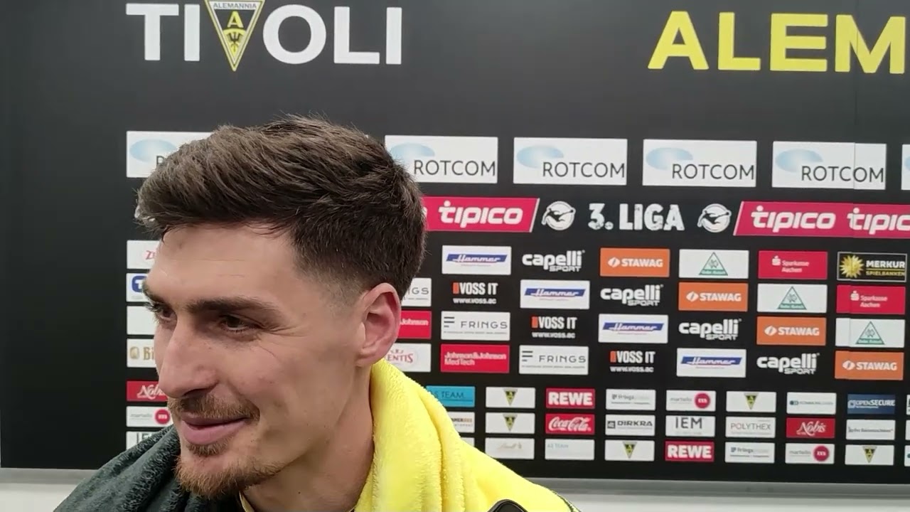  Danilo Wiebe, Mittelfeldspieler und Kapitän Alemannia Aachen 