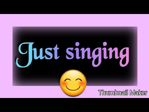 Just me singing in my varying comfortable range😊 Video