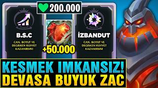 +50.000 ÇELİKYÜREK & 200.000 CAN ÖLÜMSÜZ ZAC! | LOL ARENA | Zegabon