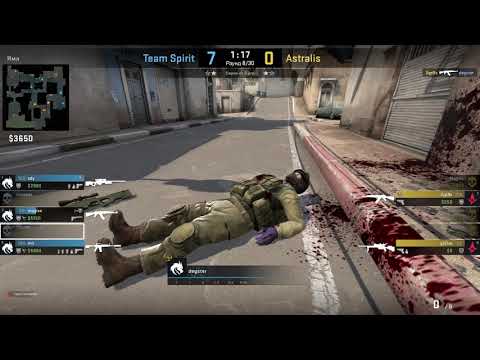 CSGO POV Spirit.Degster vs. Astralis (16-1) @dust2 - 20 kills
