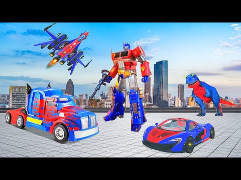 US Robot truck Transformers Battle of Robots - Android GamePlay