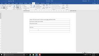MS Office Word 2016 : Show or Hide Ruler, Navigation Pane