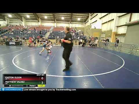 87 Lbs Cons. Round 3 - Easton Olson, UT Vs Matthew Valdez, NM 4eeb