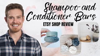 Shampoo and Conditioner Bars Etsy Shop Review | Selling on Etsy | Etsy Selling Tips