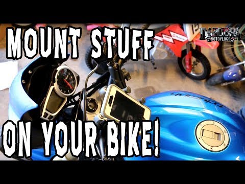 How to Install Ram Mounts and Mount Stuff to Your Motorcycle