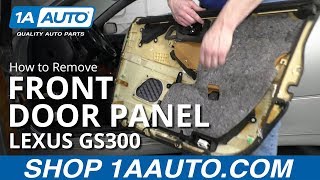 How to Remove Front Door Panel 97-05 Lexus GS300