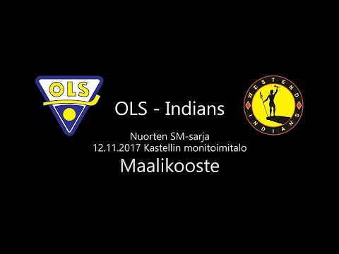 PASM Maalikooste: OLS - Indians 12.11.2017