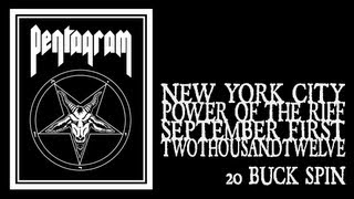 Pentagram - 20 Buck Spin (Warsaw 2012)