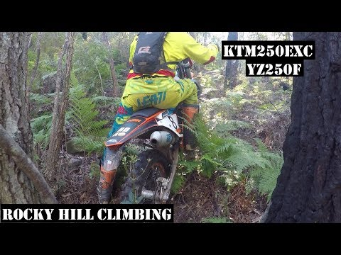 Enduro| Rocky Hill Climbing On a Motocross bike And KTM250EXC
