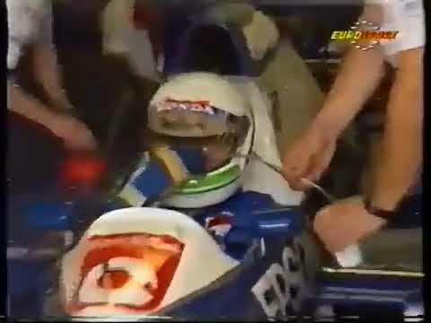 1991 January 14 @ 24 - Mark Blundell (Brabham) & Stefano Modena (Tyrrell) Pirelli test @ Kyalami