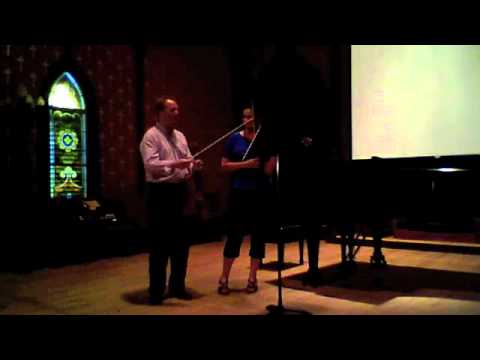 Round Top Festival Institute viola master class with Brett Deubner, part 1