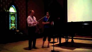 Round Top Festival Institute viola master class with Brett Deubner, part 1