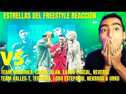 VALLES-T TEOREMA LOBO NEKROOS URKO VS MARITHEA CACHA KLAN EXODO REVERSE | ESTRELLAS FREESTYLE 5VS5