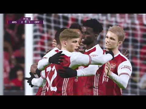 Arsenal vs Crystal Palace I Premier League 2021/22 Match day 8 - Aubameyang  hattrick,