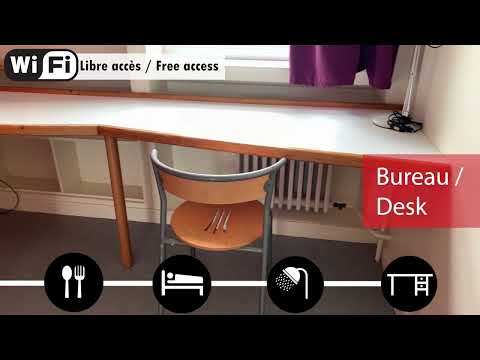 Logement T1 Bis de 30m² résidence GREMILLON HEROUVILLE SAINT CLAIR  CROUS NORMANDIE