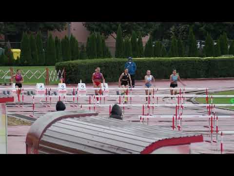 100m prepone [Ž], FINALE, srebrna Anja Tvrtković - Pojedinačno PH za mlađe seniore i seniorke 2024