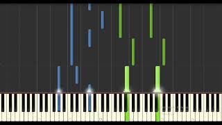 Yann Tiersen - Mary (Synthesia Tutorial)