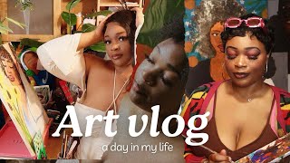 Watch Me Paint |Staying Grounded Through Art