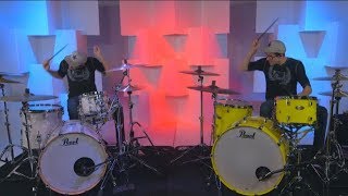 Thunder - Drum Cover - Imagine Dragons - DOUBLE COOP3RDRUMM3R COVER!
