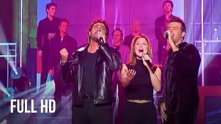 Les Enfoirés 2001 - Aller Plus Haut (Lara Fabian, Daniel Lévi &amp; Roch Voisine)