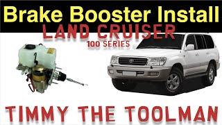 Hydraulic Brake Booster Replacement (100 Series Land Cruiser)
