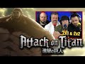 First time watching Attack on Titan reaction episodes 2x1 & 2x2 (Sub)