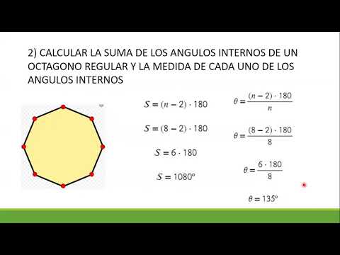 ANGULOS INTERNOS Y EXTERNOS DE UN POLIGONO