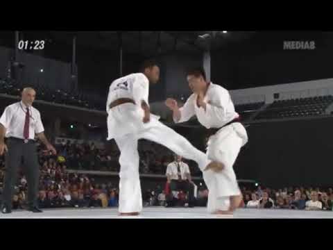 Mikio Ueda (Japan) vs Robert Tewera (New Zealand) /Wazari