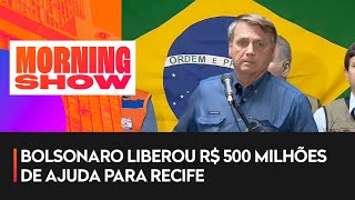 Repercussão da coletiva de Bolsonaro em Recife