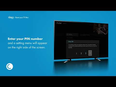 Flow Self Care - HubTV How to Restart Your TV Box