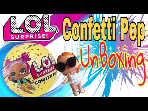 NEW CONFETTI POP SERIES 3 TOTS SURPRISE UNBOXING-Color Changing