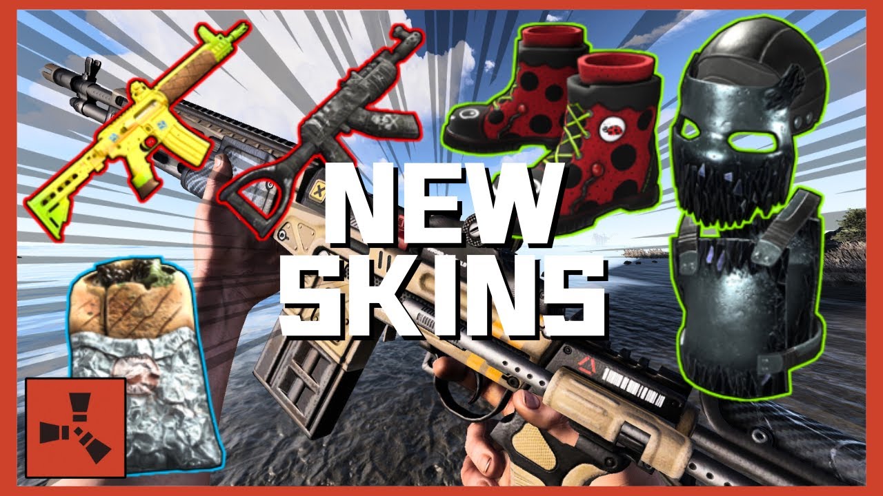 RUST New skin updated on August 24th | Pirate AR,LRnana,HQM Facemask