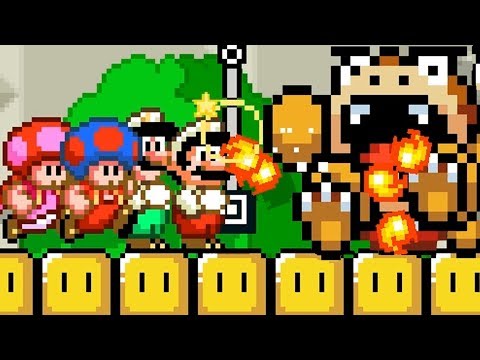 Super Mario Maker 2 Multiplayer with Friends Co-Op