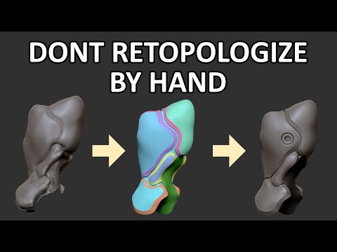 Don't Retopologize by hand!