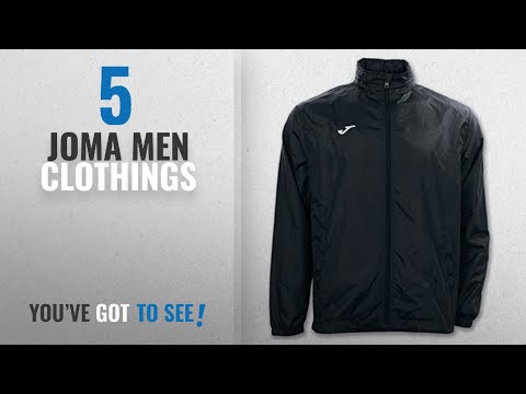 Top 10 Joma Men Clothings [ Winter 2018 ]: JOMA RAINJACKET IRIS BLACK