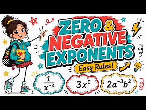 Zero and Negative Exponents Explained | Grade 10 CAPS Maths Revision
