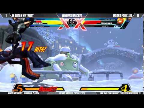 KIT14 - UMvC3 - Teams - In Logan We Trust vs Moons Fan Club
